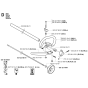 Shaft & Handle Assembly For Husqvarna 325RDX Brushcutter