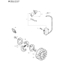 Ignition System Assembly For Husqvarna 326RJX Brushcutter