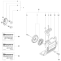 Starter 2 Assembly for Husqvarna 327 HE3 X-Series Hedge Trimmers