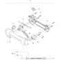 Handle & Controls  for Husqvarna 327 LS Trimmer/ Edgers