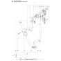 Handle & Controls Assembly For Husqvarna 327RX Brushcutter