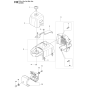 Cover-1 Assembly For Husqvarna 327RX Brushcutter