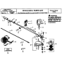 Shaft & Handle Assembly For Husqvarna 32Rl Brushcutter