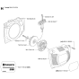 Starter Assembly for Husqvarna 336