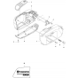 Housing-1 for Husqvarna 336 LiC