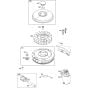 Flywheel Assembly for Briggs and Stratton Model No. 33S877-0019-G1 Vertical Shaft Engine