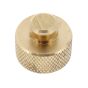 Brass Blanking Cap with Chain