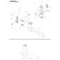 Suspension Assembly For Husqvarna 345FR Brushcutter