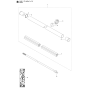 Shaft Assembly For Husqvarna 345FX Brushcutter