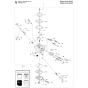 Carburetor Assembly For Husqvarna 345RX Brushcutter
