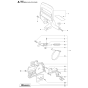 Chain Brake & Clutch Cover Assembly For Husqvarna 346XP Chainsaw 