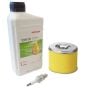 Service Kit for Honda GX340, GX390 Engines - Genuine Honda Oil