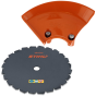 Circular Saw Blade and Guard Kit for Stihl FS510, FS560 Brushcutters