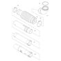 Tube Assembly for Husqvarna 350BF