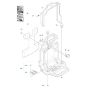 Frame Assembly for Husqvarna 350BF