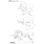 Chain Brake & Clutch Cover Assembly For Husqvarna 353 Chainsaw 