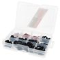 Fibre & Rubber Washer Assortment Set (Pack of 144)