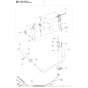 Throttle Controls Assembly For Husqvarna 355FRM Brushcutter