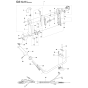 Throttle Controls Assembly For Husqvarna 355FXT Brushcutter