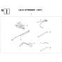 Service Updates Assembly For Husqvarna 357XP Chainsaw 