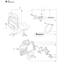 Chain Brake Assembly For Husqvarna 359 Chainsaw 