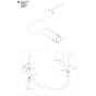 Accessories Assembly for Husqvarna 370BTS Leaf Blower