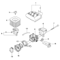 Carburetor & Air Filter for 372XP