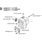 Muffler Assembly For Husqvarna 395XP Chainsaw 