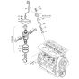 Injection Equipment Assembly for Hatz 3L41C Diesel Engines