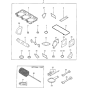 Gasket Set and Tools Assembly for Yanmar 3TNE68 Engine