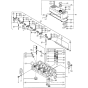 Cylinder Head and Bonnet Assembly for Yanmar 3TNE68 Engine