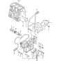 Gear Housing Assembly for Yanmar 3TNE82A-EWA Engine