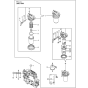 Fuel Line Assembly for Yanmar 3TNV70-STB Engine