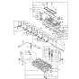 Cylinder Head and Bonnet Assembly for Yanmar 3TNV70-STB Engine