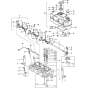 Cylinder Head and Bonnet Assembly for Yanmar 3TNV82A-BPTB Engine