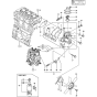 Cooling Water System Assembly for Yanmar 3TNV82A-KWA Engine