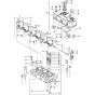 Cylinder Head and Bonnet Assembly for Yanmar 3TNV82A-KWA Engine