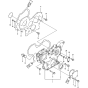 Gear Housing Assembly for Yanmar 3TNV88-BPTB2 Engine