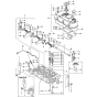 Cylinder Head and Bonnet Assembly for Yanmar 3TNV88-BPTB2 Engine