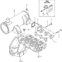 Exhaust Manifold and Silencer Assembly for Yanmar 3TNV88-BPTB2 Engine