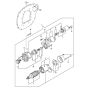 Starter Motor Assembly for Yanmar