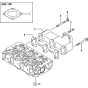 Exhaust Manifold Assembly for Yanmar 3TNV88-MWA Engine