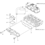 Suction Manifold Assembly for Yanmar 3TNV88-XWA  Engine