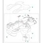 Cover Assembly for Husqvarna 405X