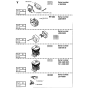 Service Updates No.2 Assembly For Husqvarna 41 Chainsaw