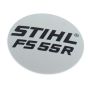 Model Plate for Stihl FS55R Brushcutters - 4140 967 1529