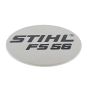 Model Plate Stihl FS56 Brushcutters - 4144 967 1502