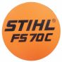 Model Plate for Stihl FS70C Brushcutter - OEM No. 4144 967 1511