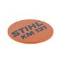 Model Name Plate for Stihl KM131 Petrol Kombi Engine - OEM No. 4180 967 1560