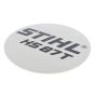 Model Plate for Stihl  HS87T, HS87R Hedge Trimmers - 4237 967 1507
